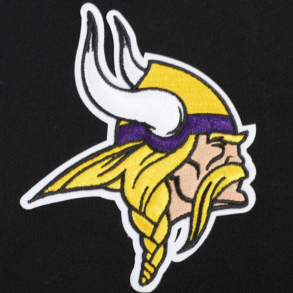 Pro Standard Turn It Up Drop Shoulder Pullover Sweatshirt - Minnesota Vikings Pullover