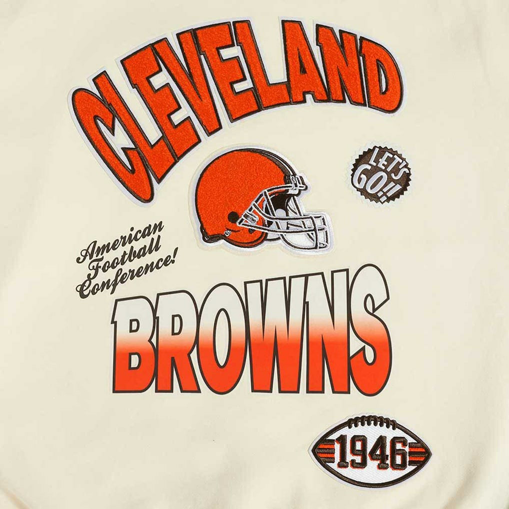 Pro Standard Turn It Up Pullover Sweatshirt - Cleveland Browns Pullover