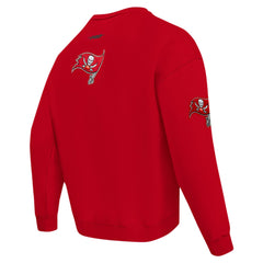 Pro Standard Turn It Up Drop Shoulder Pullover Sweatshirt - Tampa Bay Buccaneers Pullover