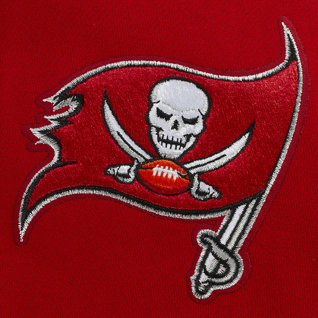 Pro Standard Turn It Up Drop Shoulder Pullover Sweatshirt - Tampa Bay Buccaneers Pullover