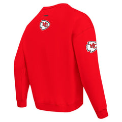 Pro Standard Turn It Up Drop Shoulder Pullover Sweatshirt - Kansas City Chiefs Pullover