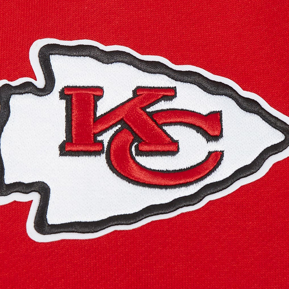 Pro Standard Turn It Up Drop Shoulder Pullover Sweatshirt - Kansas City Chiefs Pullover