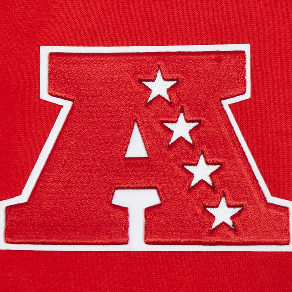 Pro Standard Turn It Up Drop Shoulder Pullover Sweatshirt - Kansas City Chiefs Pullover
