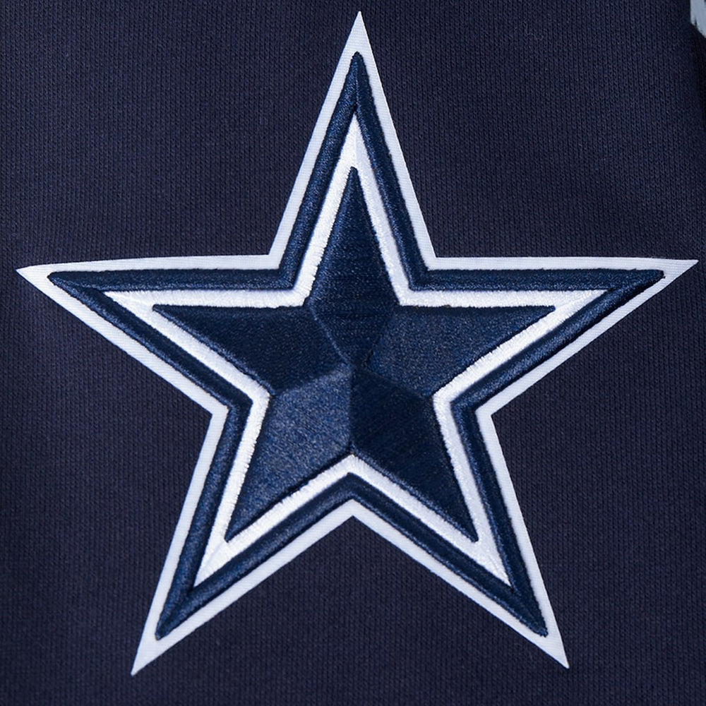 Pro Standard Turn It Up Drop Shoulder Pullover Sweatshirt - Dallas Cowboys Pullover