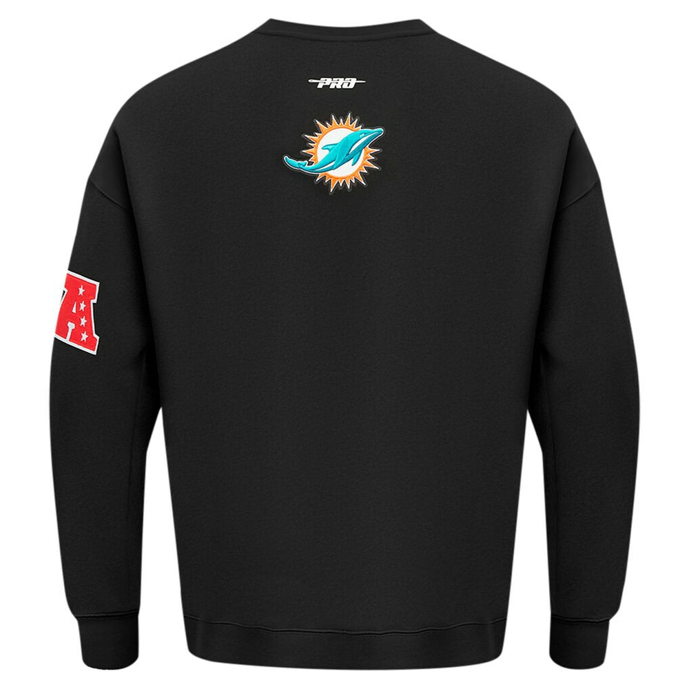 Pro Standard Turn It Up Drop Shoulder Pullover Sweatshirt - Miami Dolphins Pullover