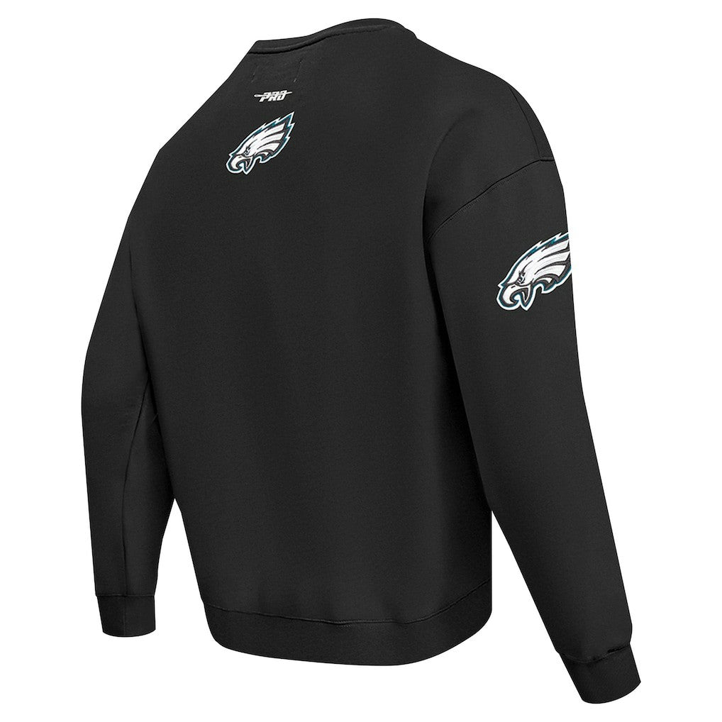 Pro Standard Turn It Up Drop Shoulder Pullover Sweatshirt - Philadelphia Eagles Pullover
