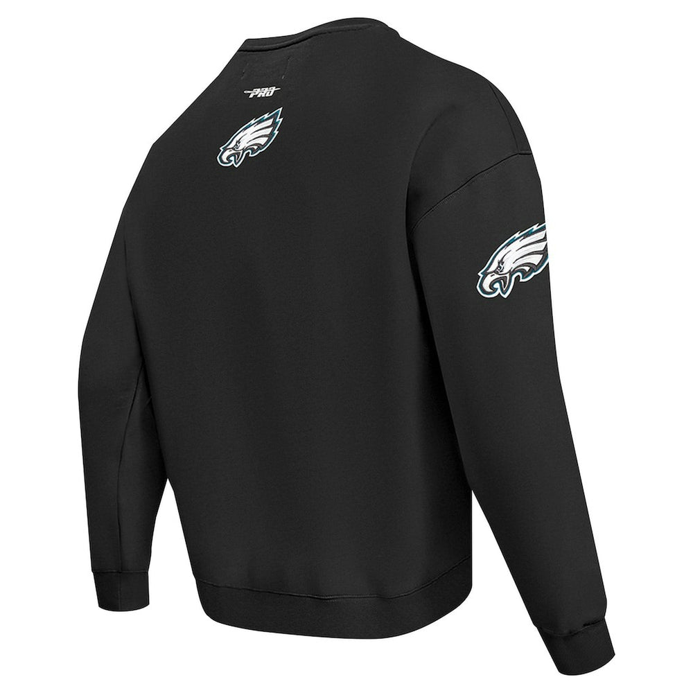 Pro Standard Turn It Up Drop Shoulder Pullover Sweatshirt - Philadelphia Eagles Pullover