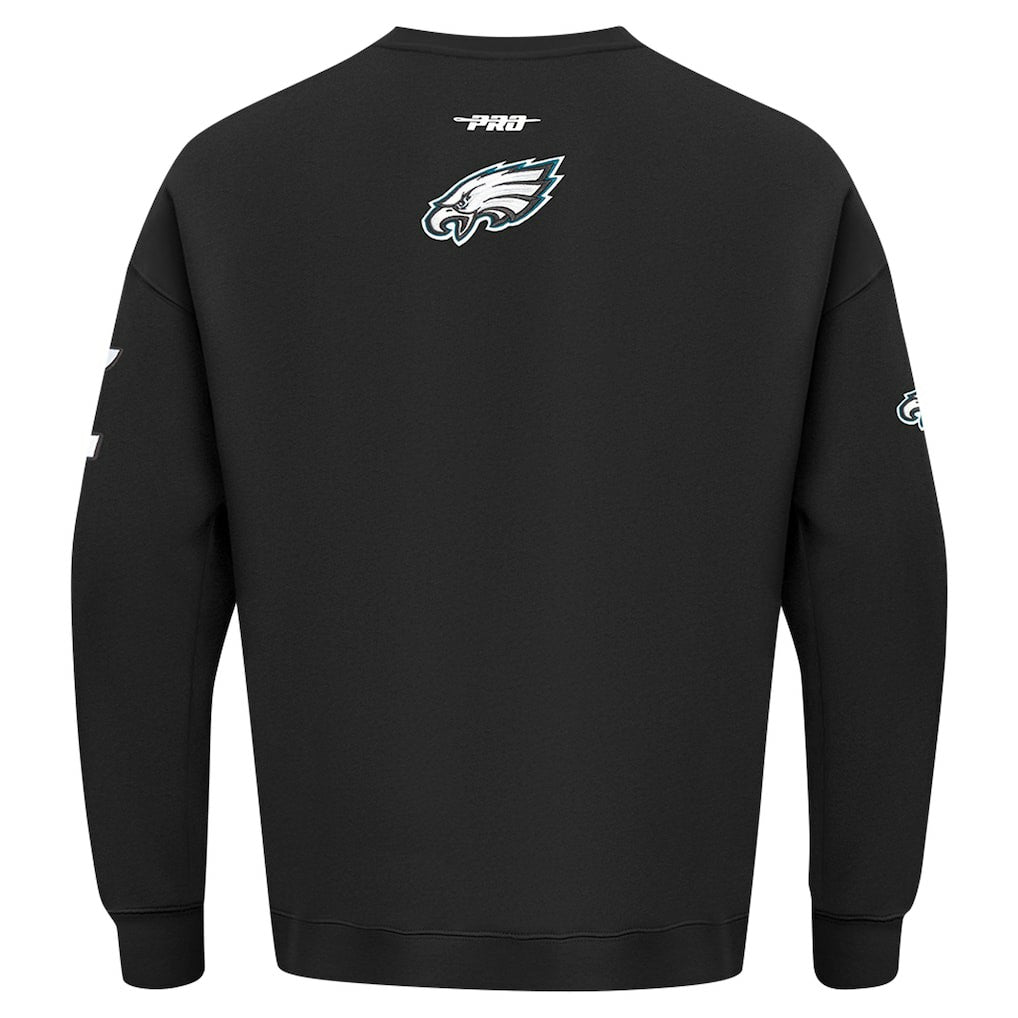 Pro Standard Turn It Up Drop Shoulder Pullover Sweatshirt - Philadelphia Eagles Pullover