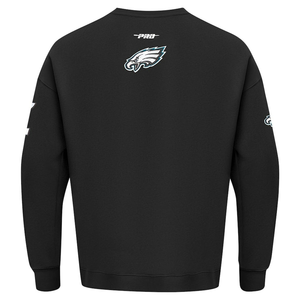 Pro Standard Turn It Up Drop Shoulder Pullover Sweatshirt - Philadelphia Eagles Pullover