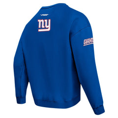 Pro Standard Turn It Up Drop Shoulder Pullover Sweatshirt - New York Giants Pullover