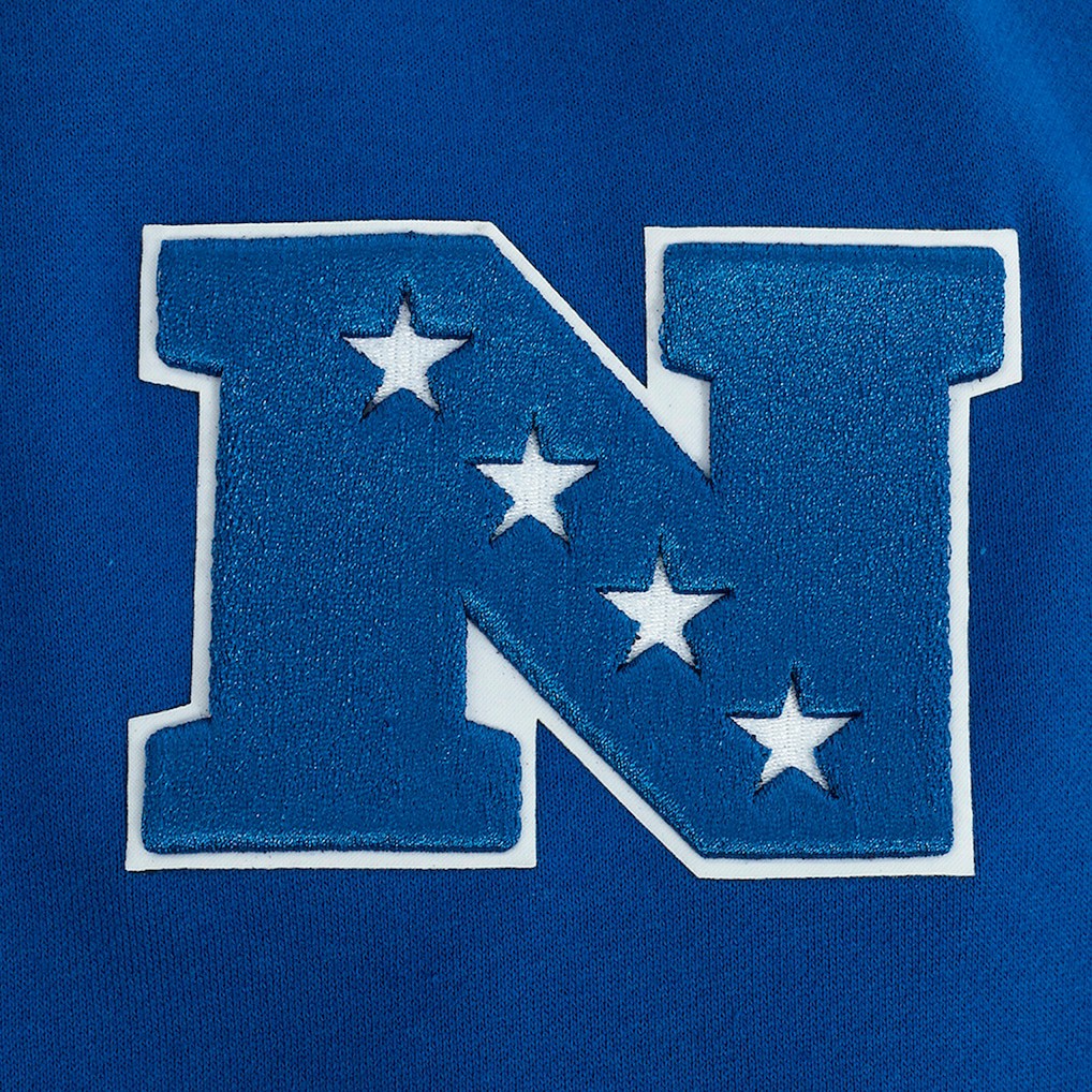 Pro Standard Turn It Up Drop Shoulder Pullover Sweatshirt - New York Giants Pullover