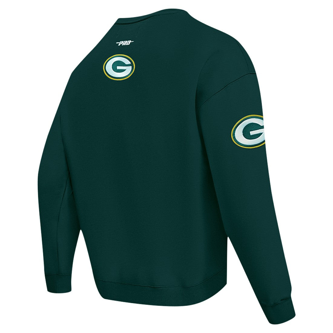 Pro Standard Turn It Up Drop Shoulder Pullover Sweatshirt - Green Bay Packers Pullover