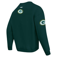 Pro Standard Turn It Up Drop Shoulder Pullover Sweatshirt - Green Bay Packers Pullover