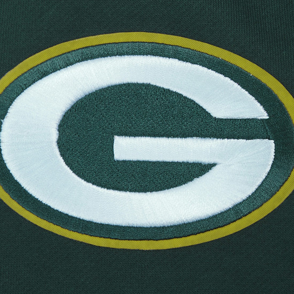 Pro Standard Turn It Up Drop Shoulder Pullover Sweatshirt - Green Bay Packers Pullover