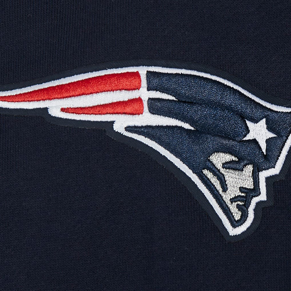 Pro Standard Turn It Up Drop Shoulder Pullover Sweatshirt - New England Patriots Pullover