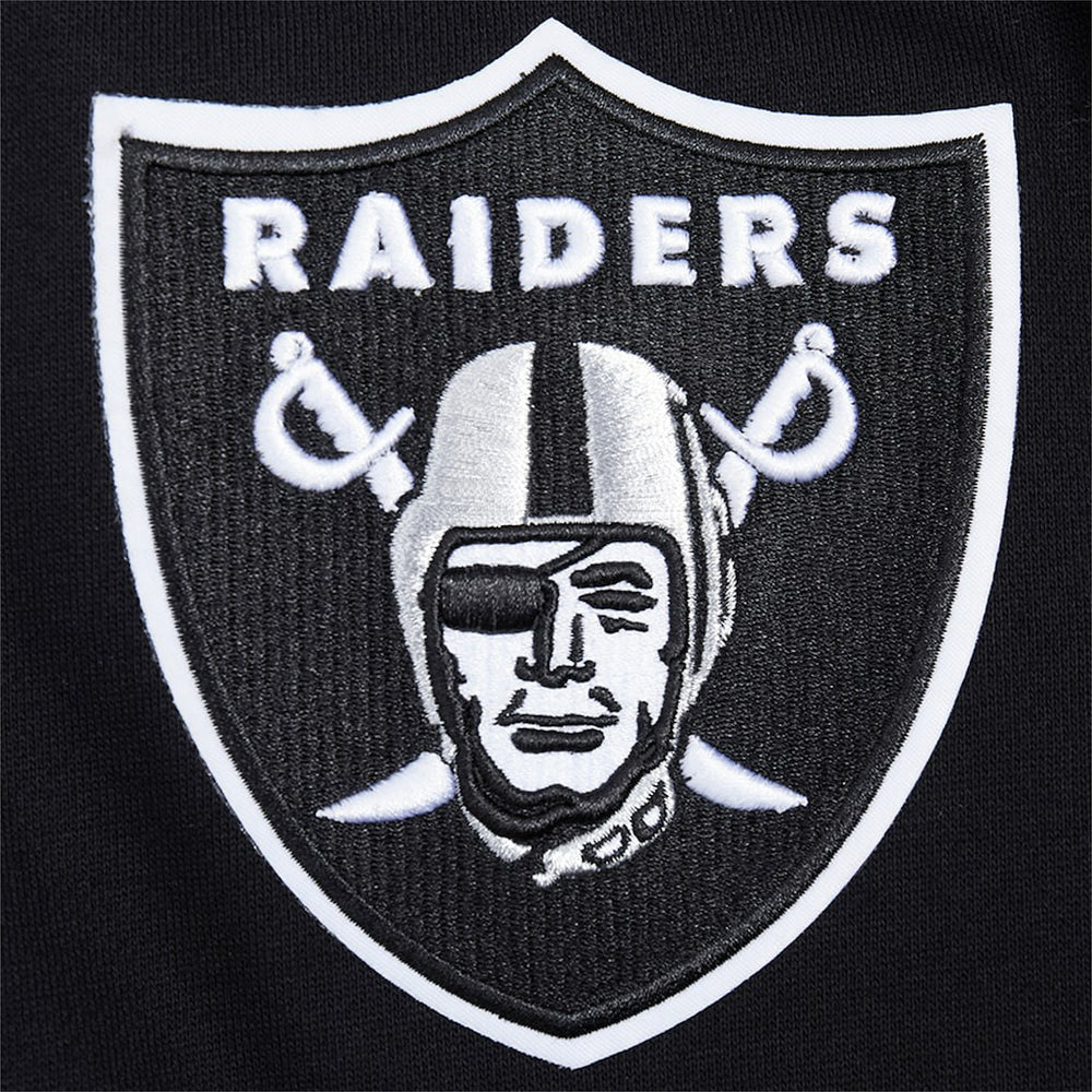 Pro Standard Turn It Up Drop Shoulder Pullover Sweatshirt - Las Vegas Raiders Pullover