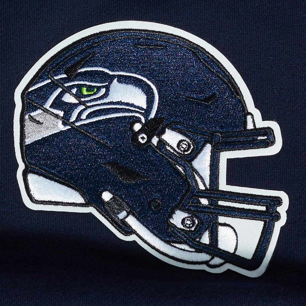 Pro Standard Turn It Up Drop Shoulder Pullover Sweatshirt - Seattle Seahawks Pullover