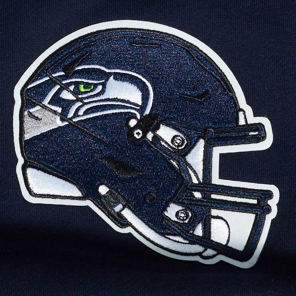Pro Standard Turn It Up Drop Shoulder Pullover Sweatshirt - Seattle Seahawks Pullover