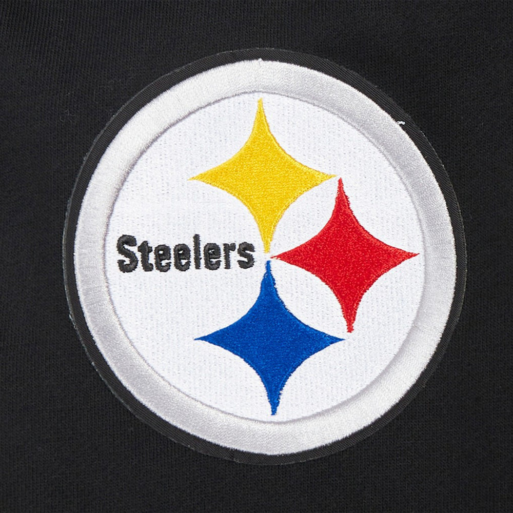 Pro Standard Turn It Up Drop Shoulder Pullover Sweatshirt - Pittsburgh Steelers Pullover