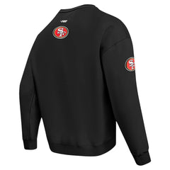 Pro Standard Turn It Up Drop Shoulder Pullover Sweatshirt - San Francisco 49ers Pullover