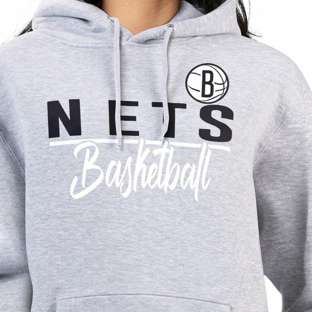 Brooklyn Nets G-III 4Her by Carl Banks Women's Graphics Fleece Pullover Hoodie