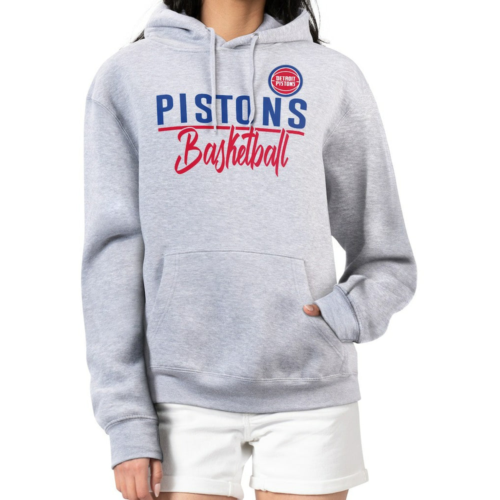 Detroit Pistons G-III 4Her by Carl Banks Women's Graphics Fleece Pullover Hoodie sale