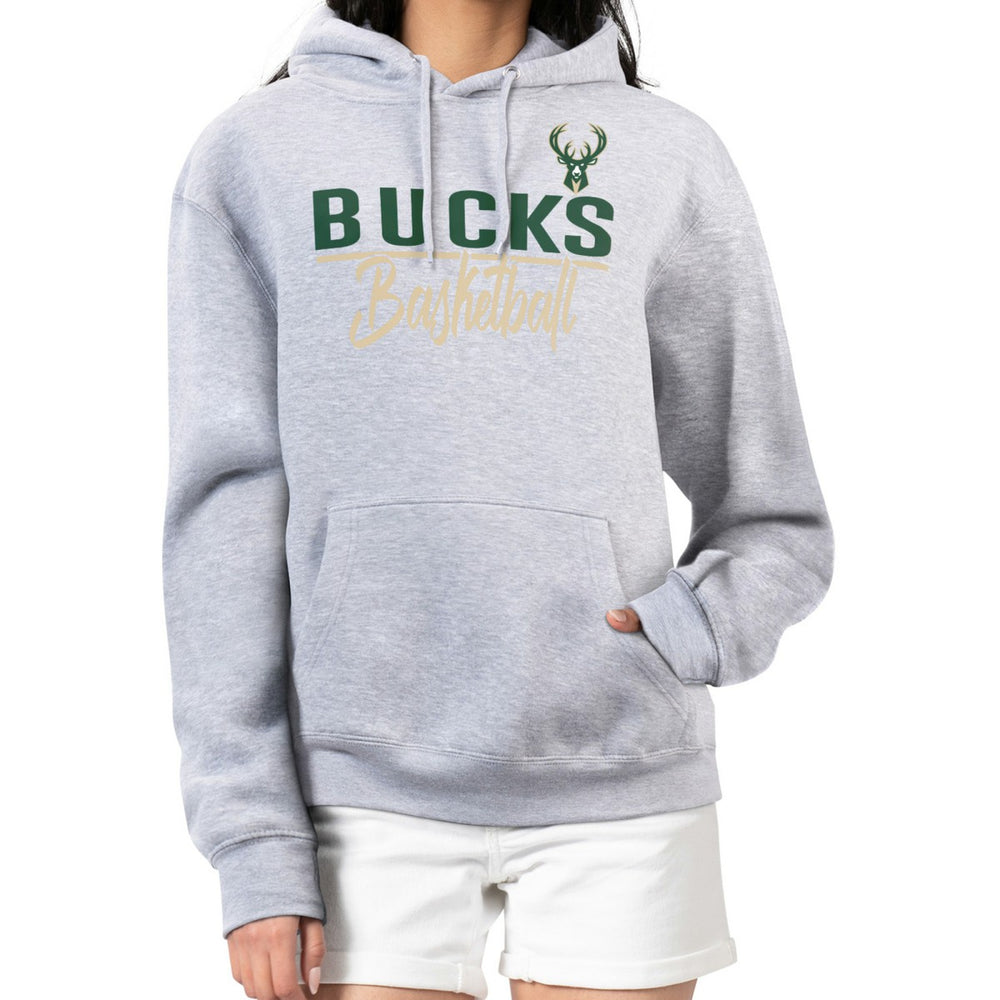 Milwaukee Bucks G-III 4Her by Carl Banks Women's Graphics Fleece Pullover Hoodie