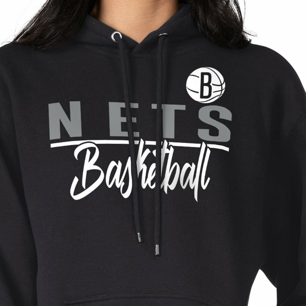 Brooklyn Nets G-III 4Her by Carl Banks Women's Graphics Fleece Pullover Hoodie