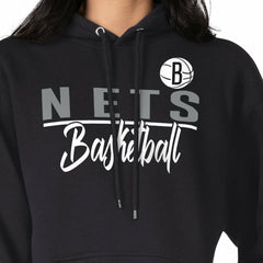 Brooklyn Nets G-III 4Her by Carl Banks Women's Graphics Fleece Pullover Hoodie