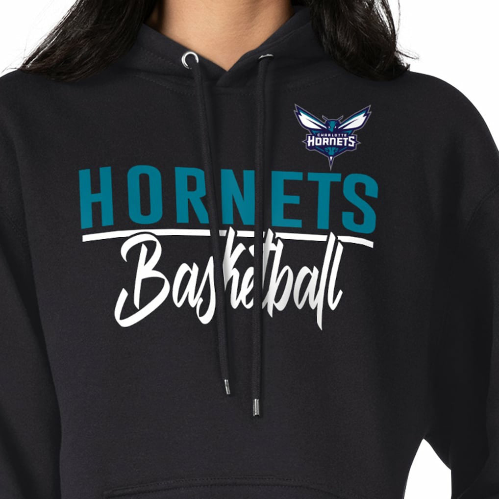 Charlotte Hornets G-III 4Her by Carl Banks Women's Graphics Fleece Pullover Hoodie
