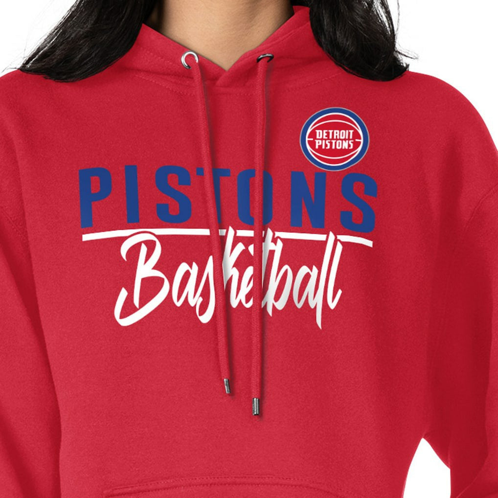 Detroit Pistons G-III 4Her by Carl Banks Women's Graphics Fleece Pullover Hoodie sale