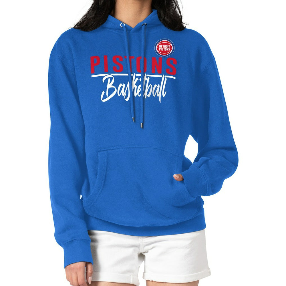 Detroit Pistons G-III 4Her by Carl Banks Women's Graphics Fleece Pullover Hoodie sale