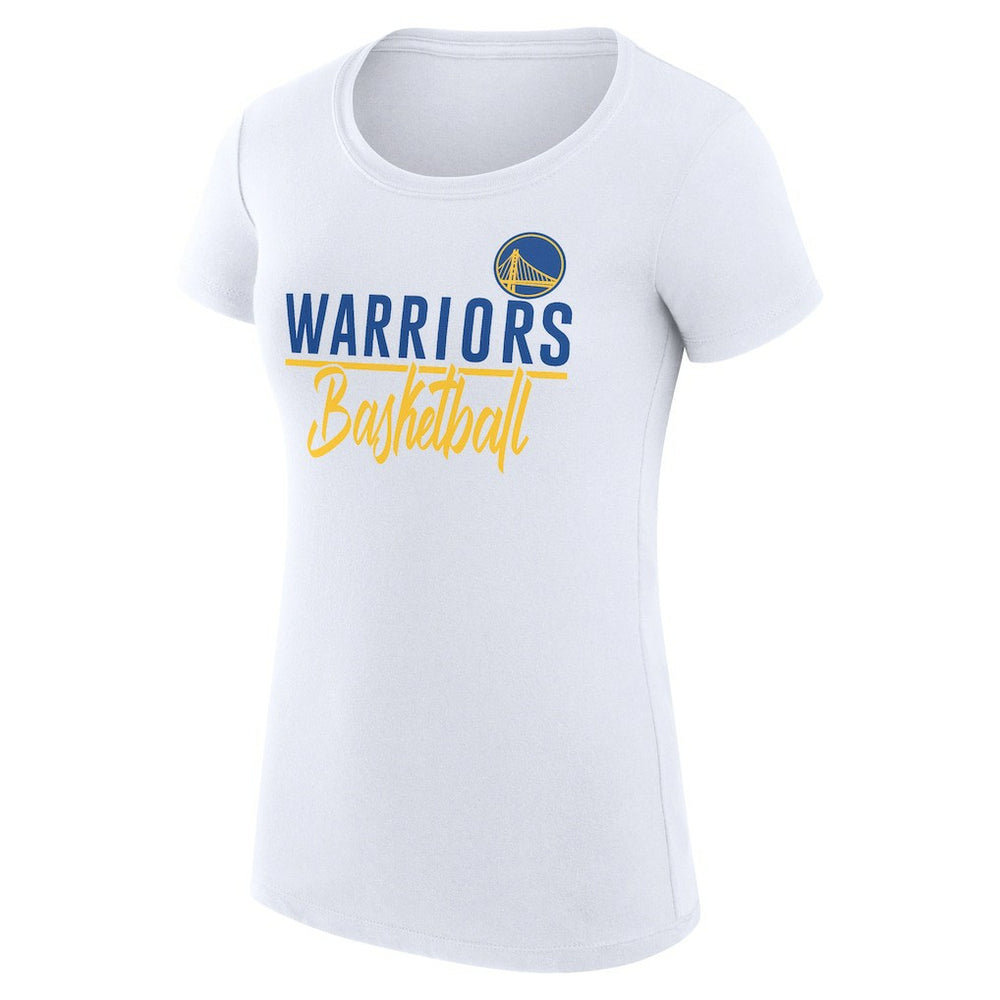 Golden State Warriors G-III 4Her by Carl Banks Women's Super-Slim Fit Lightweight Team Sport V-Neck T-Shirt sale