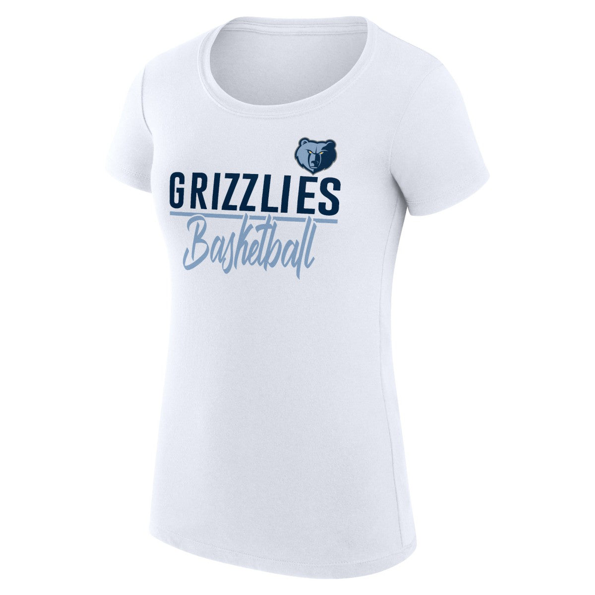 Memphis Grizzlies G-III 4Her by Carl Banks Women's Super-Slim Fit Lightweight Team Sport V-Neck T-Shirt