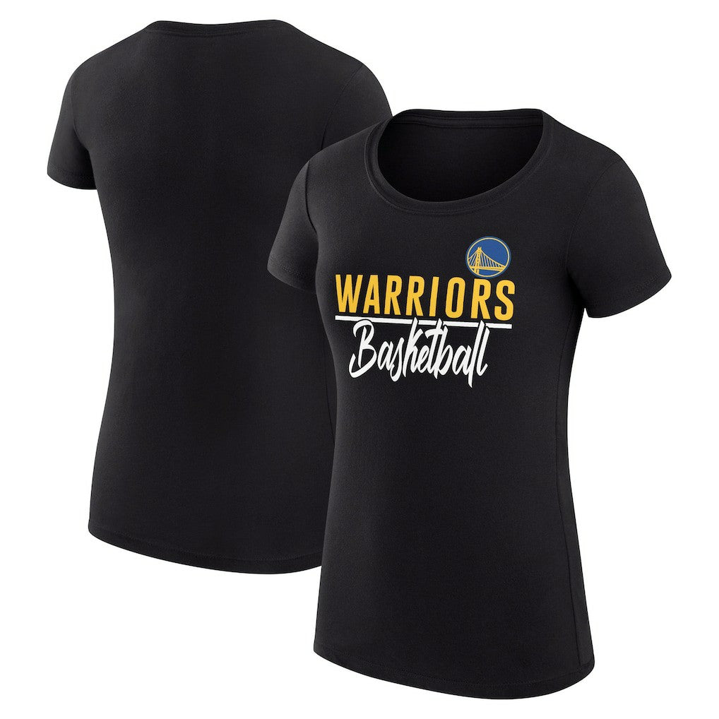 Golden State Warriors G-III 4Her by Carl Banks Women's Super-Slim Fit Lightweight Team Sport V-Neck T-Shirt sale