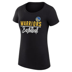 Golden State Warriors G-III 4Her by Carl Banks Women's Super-Slim Fit Lightweight Team Sport V-Neck T-Shirt sale