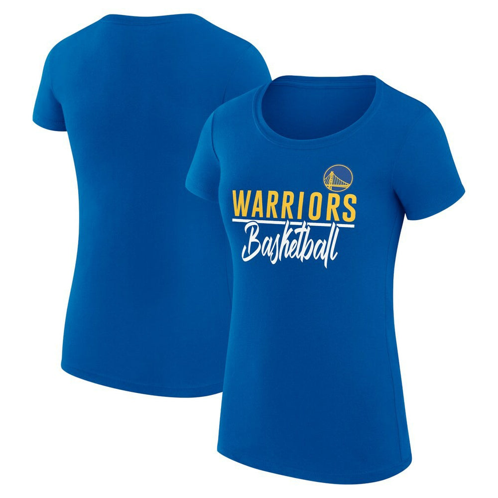 Golden State Warriors G-III 4Her by Carl Banks Women's Super-Slim Fit Lightweight Team Sport V-Neck T-Shirt sale