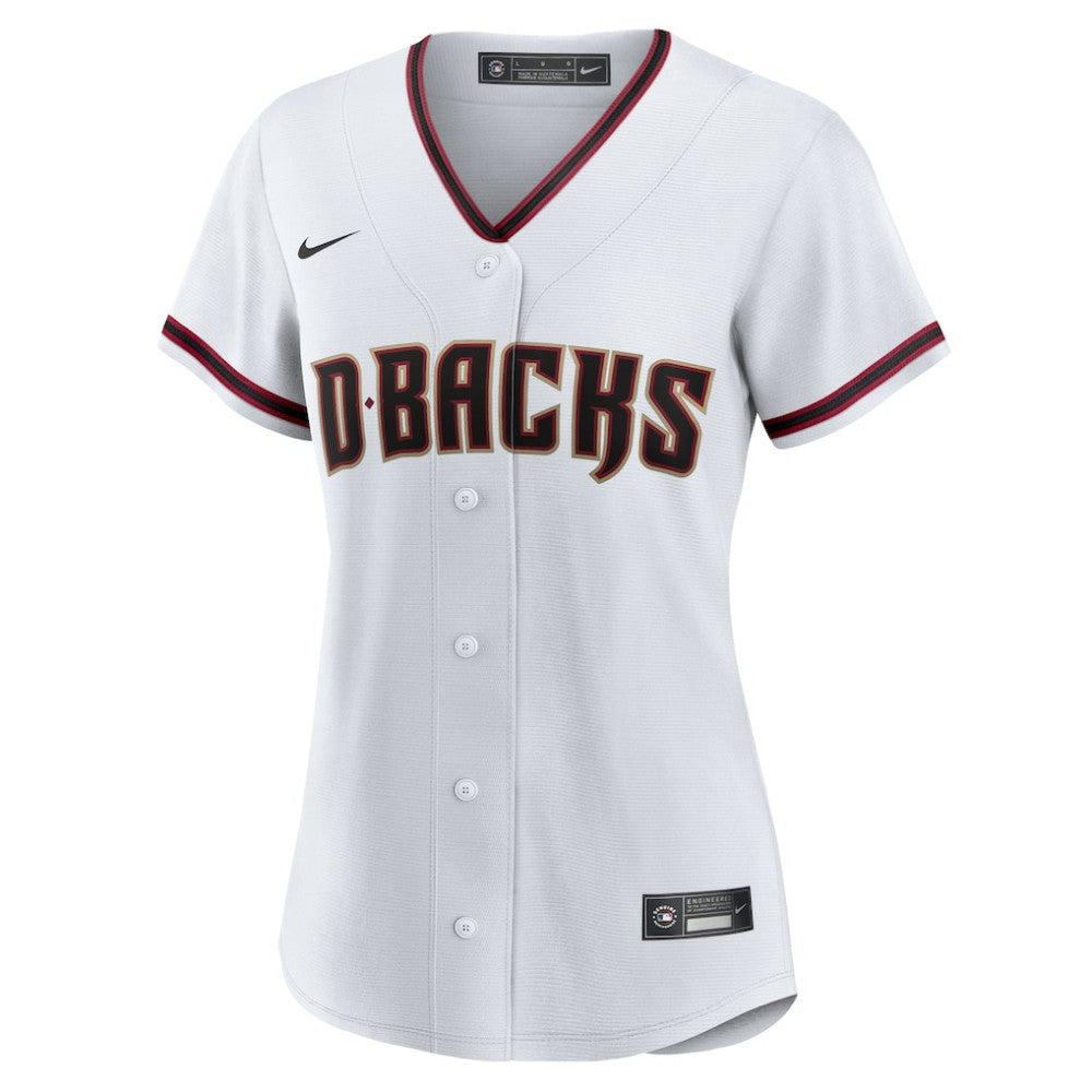 White Corbin Carroll Arizona Diamondbacks Nike Women's Home Replica Player Jersey