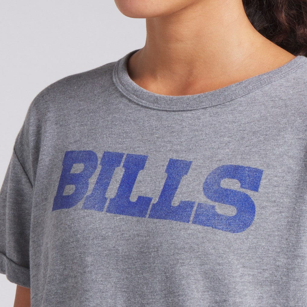 Women's Swing Pass Tri-Blend Boxy T-Shirt - Buffalo Bills T-shirts