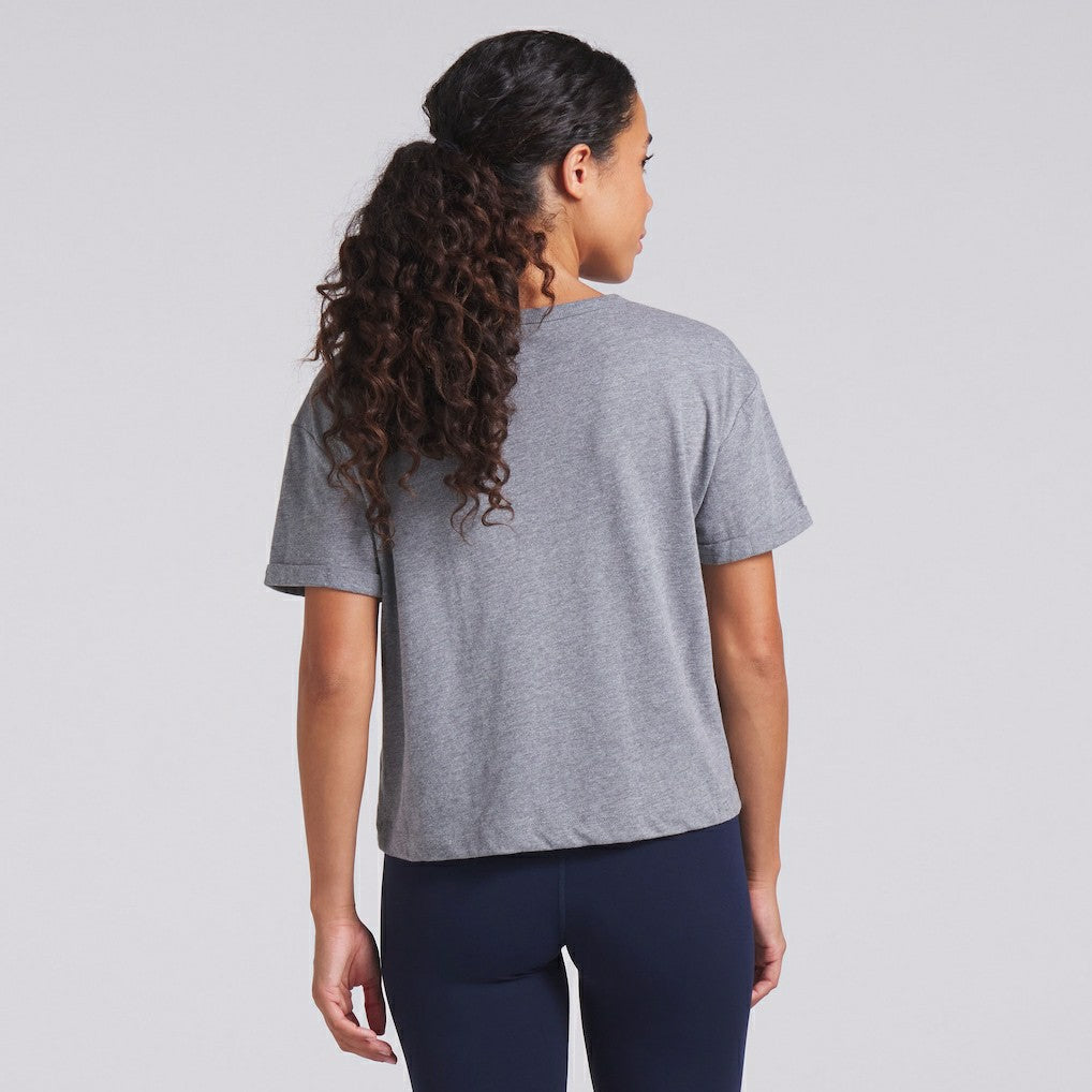 Women's Swing Pass Tri-Blend Boxy T-Shirt - Chicago Bears T-shirts
