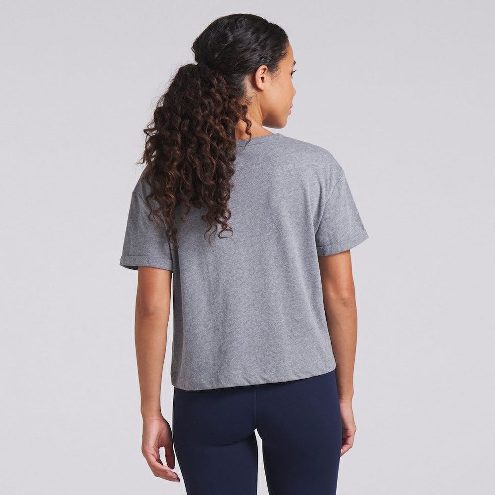 Women's Swing Pass Tri-Blend Boxy T-Shirt - Chicago Bears T-shirts