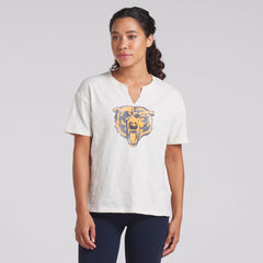 Women's Trick Play Slub Boxy T-Shirt - Chicago Bears T-shirts