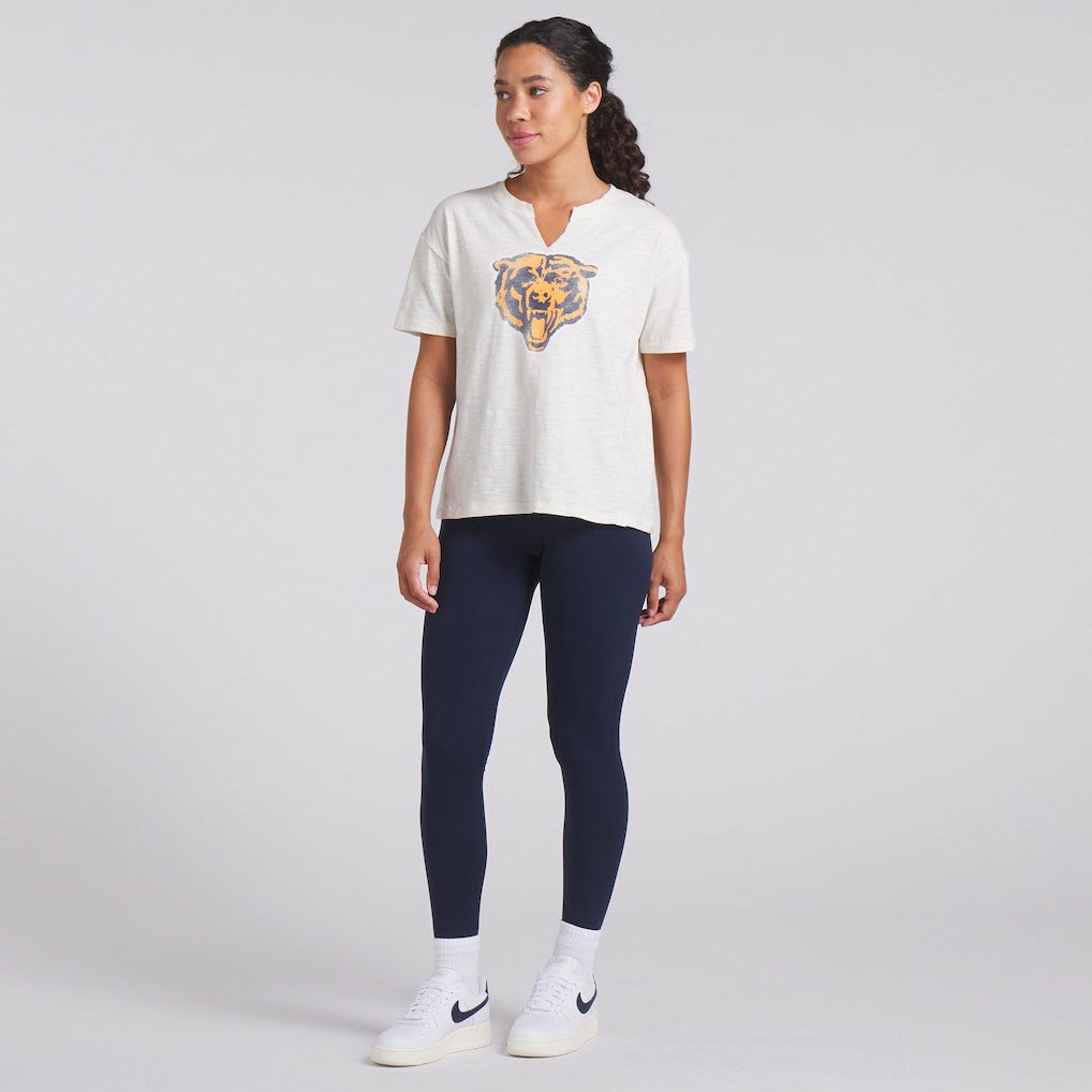 Women's Trick Play Slub Boxy T-Shirt - Chicago Bears T-shirts