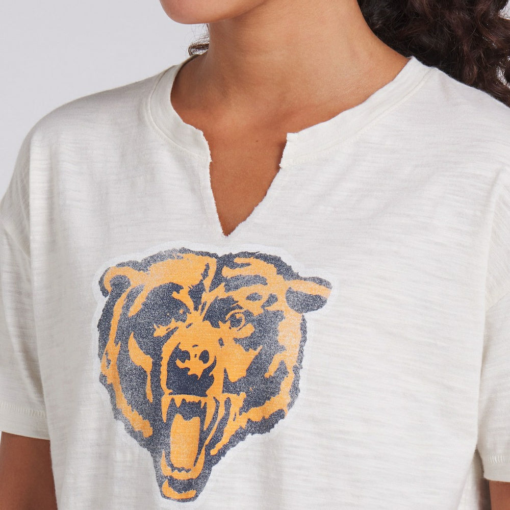 Women's Trick Play Slub Boxy T-Shirt - Chicago Bears T-shirts