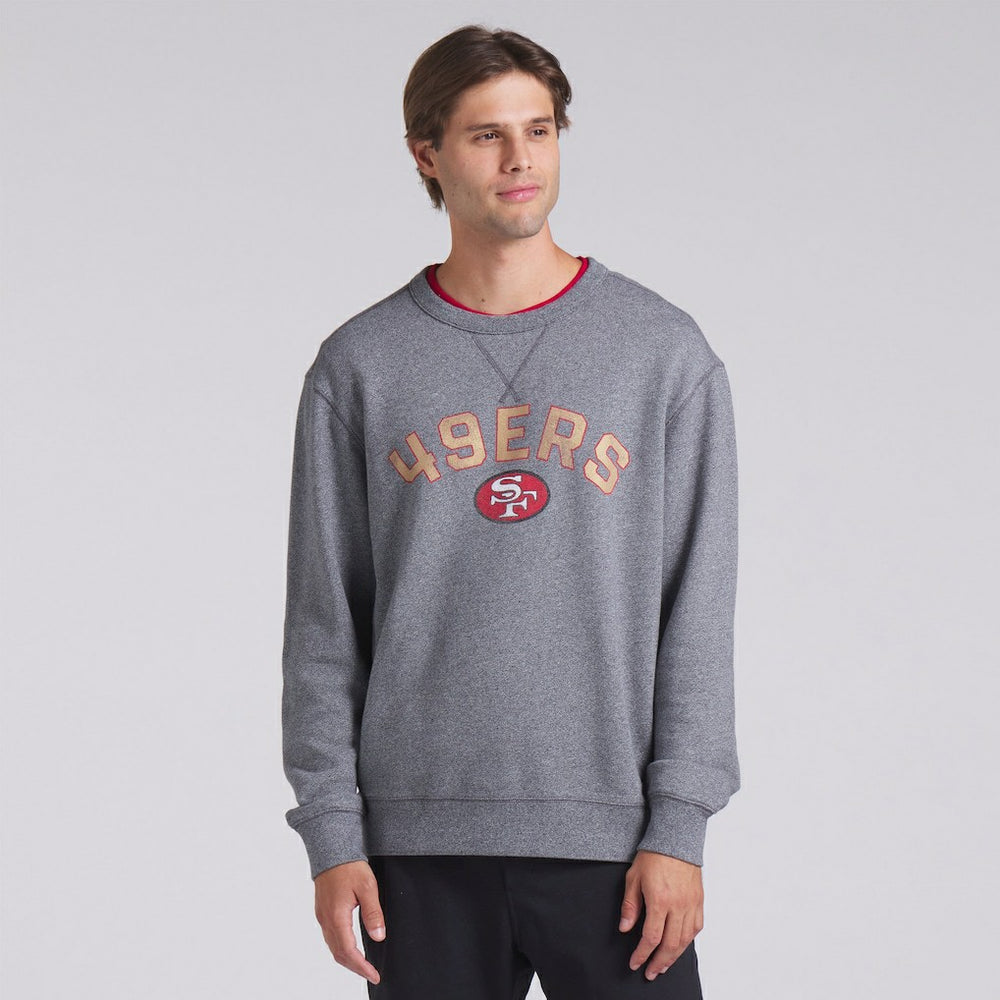 Loop Terry Pullover Sweatshirt - San Francisco 49ers Pullover