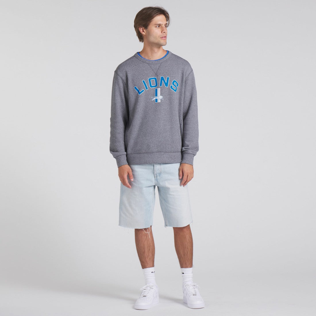 Loop Terry Pullover Sweatshirt - Detroit Lions Pullover