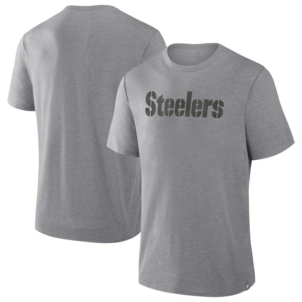 Pass Rush Tri-Blend T-Shirt - Pittsburgh Steelers T-shirts