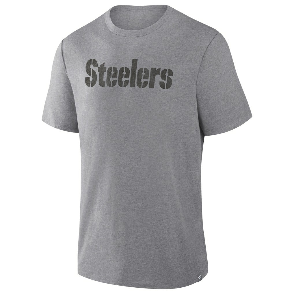 Pass Rush Tri-Blend T-Shirt - Pittsburgh Steelers T-shirts