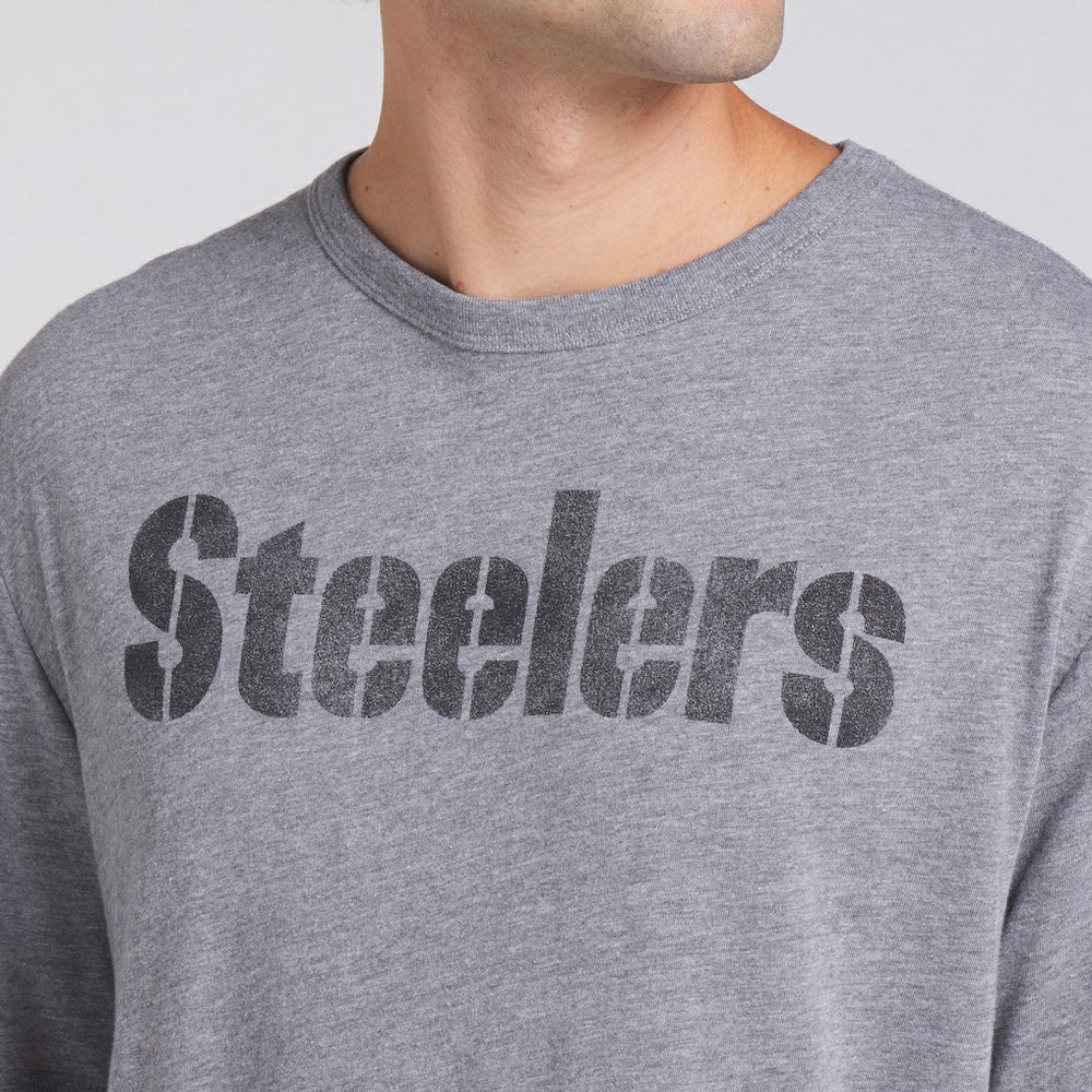 Pass Rush Tri-Blend T-Shirt - Pittsburgh Steelers T-shirts