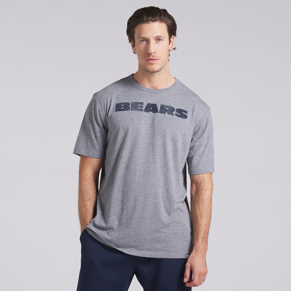 Pass Rush Tri-Blend T-Shirt - Chicago Bears T-shirts